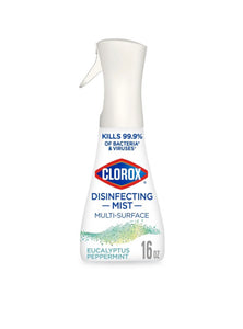 Clorox Disinfectant Mist, Multi-Surface Spray, Eucalyptus 16 fl oz