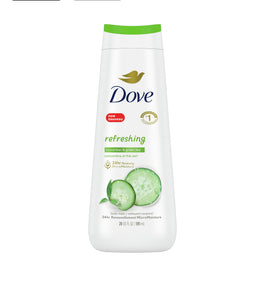 Dove Go Fresh Cool Moisture Body Wash 20 Oz