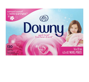 Downy April Fresh Fabric Softener Sheets 120 Ct Box