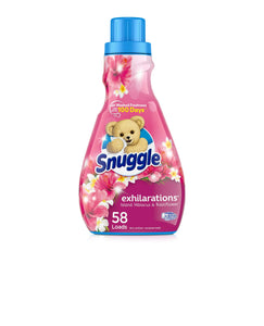 Snuggle Exhilarations Liquid Fabric Softener, Island Hibiscus & Rainflower, 50 Ounce, 58 Loads