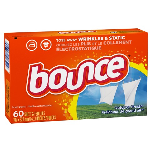 Bounce Dryer Sheets, Outdoor Fresh, 60 sheets